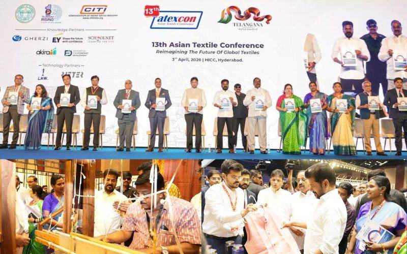 تلنگانہ کا مقصد جنوبی ایشیا کا ٹیکسٹائل دارالحکومت بننا ہے: سی ایم ریونت ریڈی